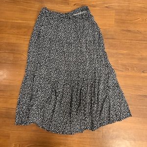 Floral maxi skirt!